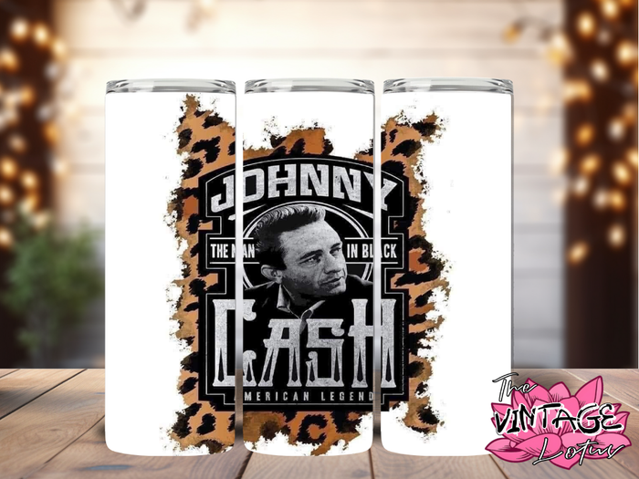 Johnny Cash Tumbler