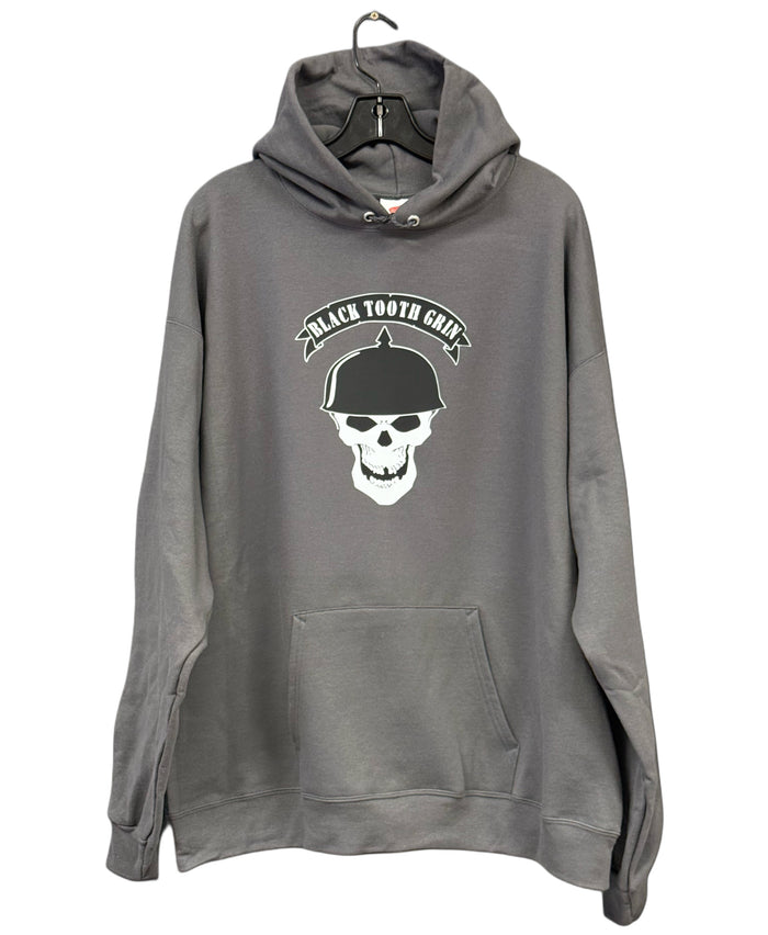 Black Tooth Grin Skull Hoodie