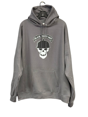 Black Tooth Grin Skull Hoodie