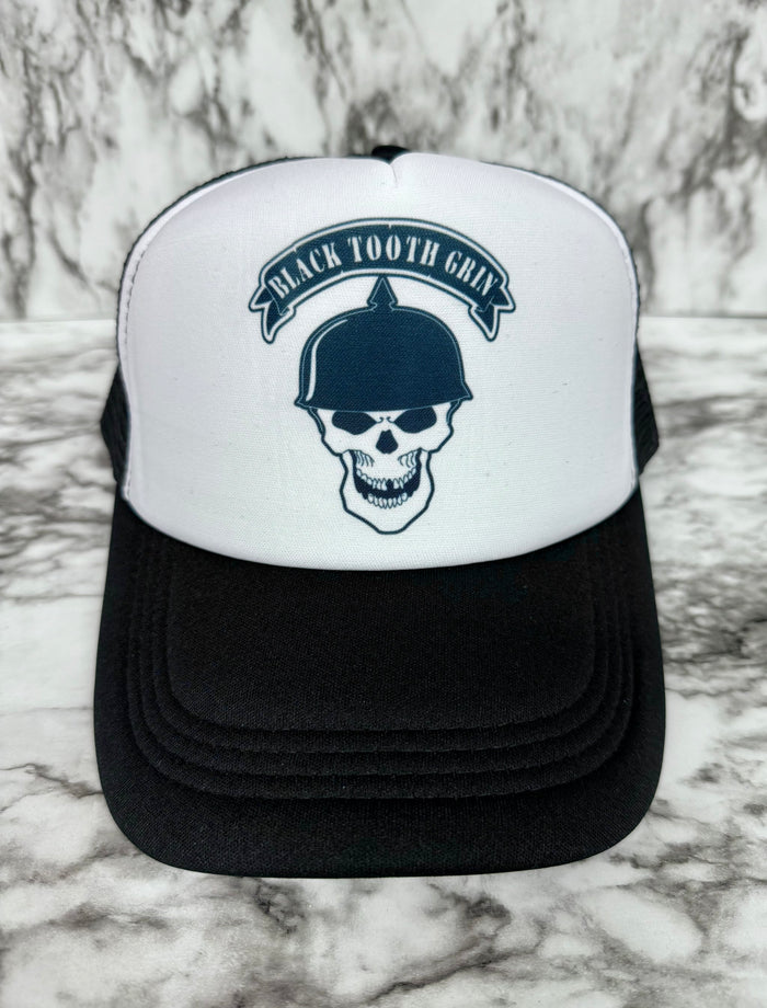 Black Tooth Grin Foam Trucker Hat