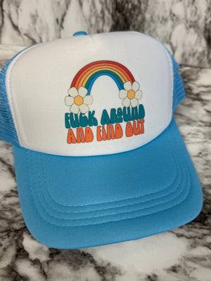 “Fuck Around & Find Out” Foam Trucker Hat