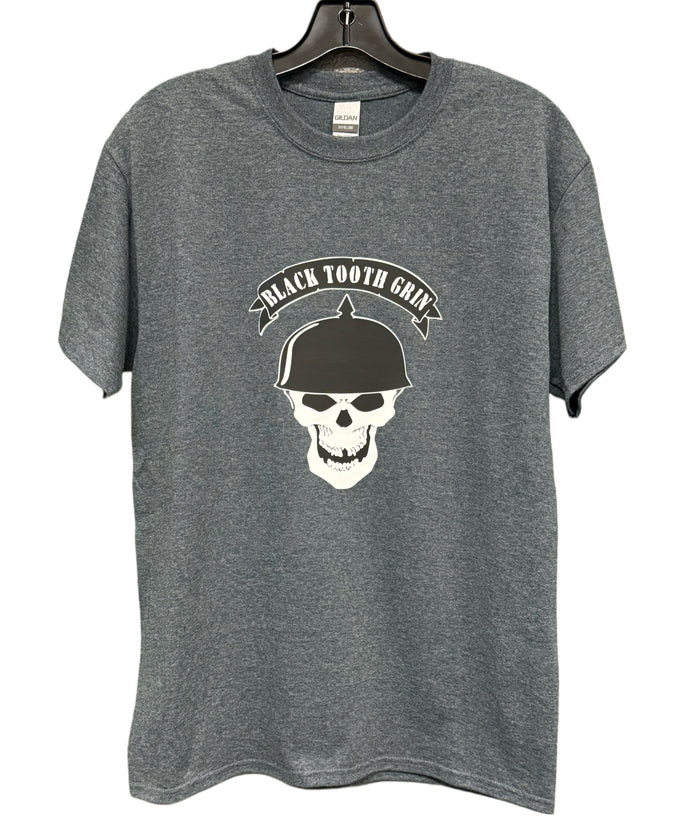 Black Tooth Grin Charcoal Gray Classic Tee!