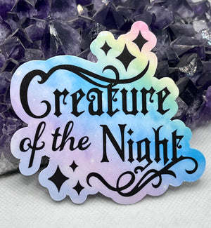 “Creature of the Night” Vinyl Sticker