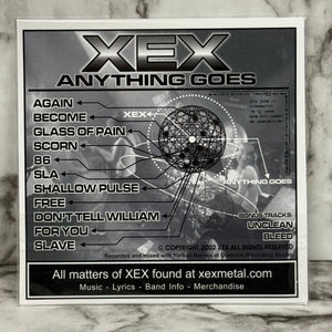 XEX ANYTHING GOES CD ALBUM